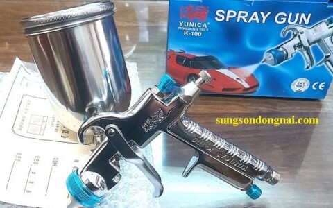 Súng phun sơn K-100 kim béc 0.8mm 1.1mm 1.3mm