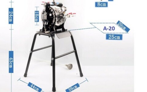 Súng phun keo, sơn đậm đặc không bị nghẹt béc – Súng phun sơn WA-200 Ronchen Đài Loan