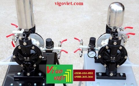 Cách kết hợp bơm sơn và súng phun sơn