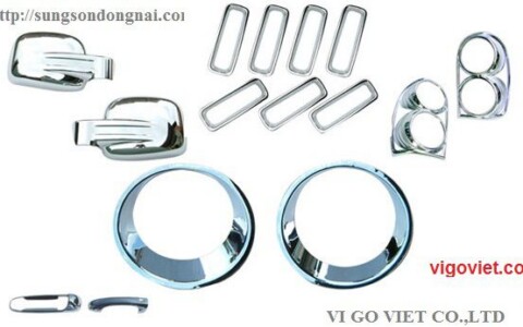 Xi mạ chrome lên mọi chất liệu