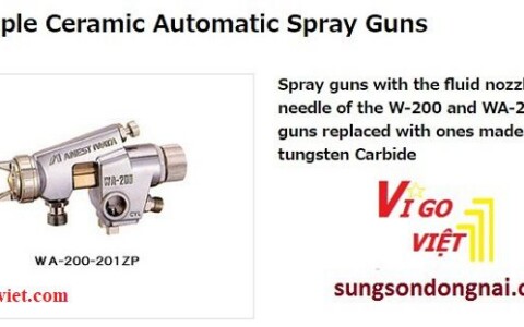 Các loại súng phun men gốm sứ