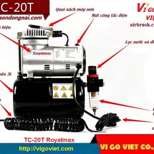 Máy nén khí mini TC-20T Royalmax