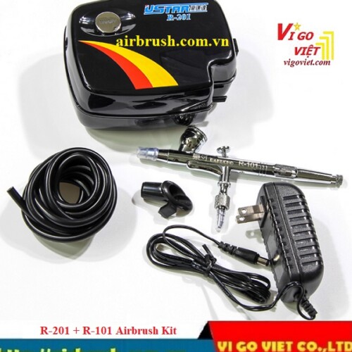 Bộ máy nén khí mini R-201 Ustar