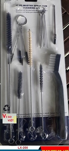 Dụng cụ vệ sinh súng phun sơn LX-208
