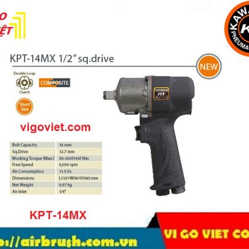 Súng vặn bu lông KPT-14MX kawasaki