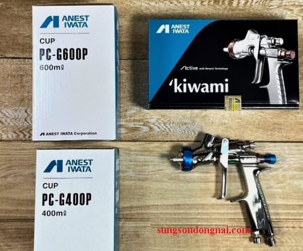 Mã sản phẩm:KIWAMI4-V12WB2 Tên sản phẩm: Súng phun sơn KIWAMI4-V12WB2 Anest Iwata Hãng sản xuất: Anest Iwata Xuất xứ: Nhật Bản Đường kính vòi phun: 1,2mm