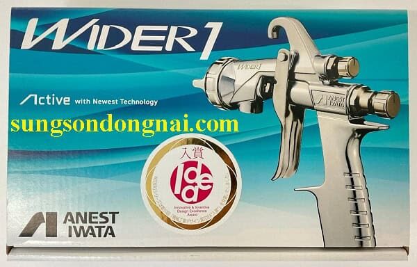 Súng phun sơn WIDER1-10E1G Anest Iwata Nhật Bản