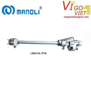 Súng phun tự động áp suất thấp loại lớn LWA10-P10 Thương hiệu:Súng phun Manoli Mô hình:LWA10-P10 Ưu điểm:Tốc độ luồng khí thoát ra từ súng phun áp suất thấp chậm hơn so với súng phun thông thường nên ít bị dội ngược hơn; Với áp suất không khí phun thấp và ít bị dội ngược lại, các hạt sơn dễ dàng tiếp cận phôi; Vòi phun chất lỏng và kim chất lỏng được làm bằng thép không gỉ dành cho sơn gốc nước; Được sử dụng với thiết bị sơn tự động, bộ chuyển động qua lại và robot sơn để sản xuất hàng loạt; LWA10-P10 là súng phun tự động áp suất thấp loại lớn, thích hợp cho các phôi lớn; Ứng dụng:Thích hợp cho phần cứng, đồ chơi, ô tô, đồ nội thất, đồ gỗ, sản phẩm công nghiệp và sản phẩm nhựa. Chất liệu: Hợp kim nhôm và thép không gỉ