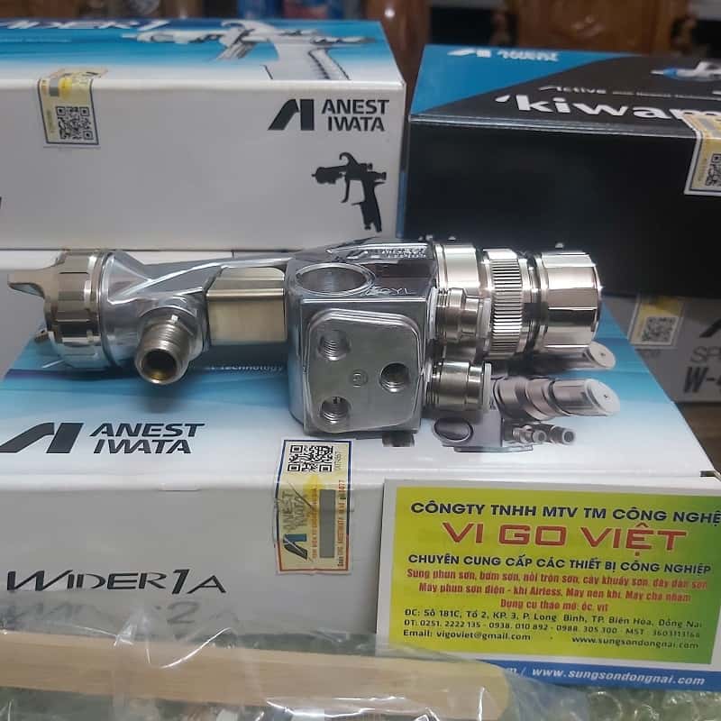 sung-phun-son-tu-dong-Wider1A-15H2-Anest-Iwata-chinh-hang-Nhat-Ban; Wider1A-15H2 Anest Iwata; súng phun sơn tự động Wider1A-15H2 Anest Iwata; Wider1A-15H2; sung phun son tu dong Wider1A-15H2 Anest Iwata;