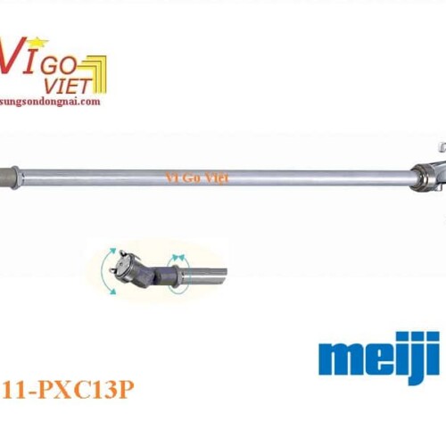 Súng phun sơn đầu dài F111-PXC13P Meiji Nhật Bản