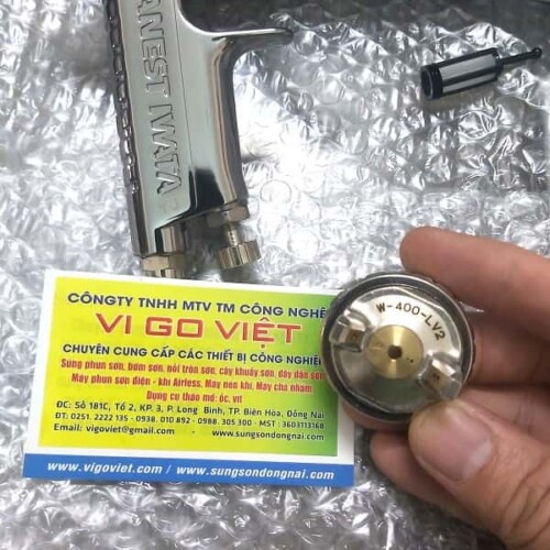 Nắp chụp Súng phun sơn Anest Iwata W-400-142G (W-400-LV2)