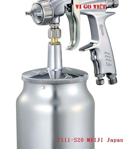 Súng phun sơn F111-S20 Meiji Nhật Bản