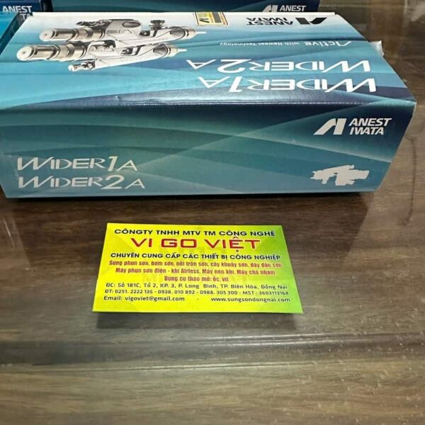 Hộp đựng Súng phun sơn tự động Wider2A-20R2 Anest Iwata Nhật Bản 2.0mm chính hãng