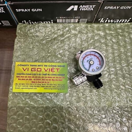 Đồng hồ chỉnh áp súng phun sơn AJR-02S-VG-S1 Anest Iwata