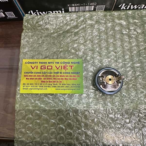 Nắp chụp súng phun sơn Kiwami-1-14B8 phun bóng ô tô xe máy