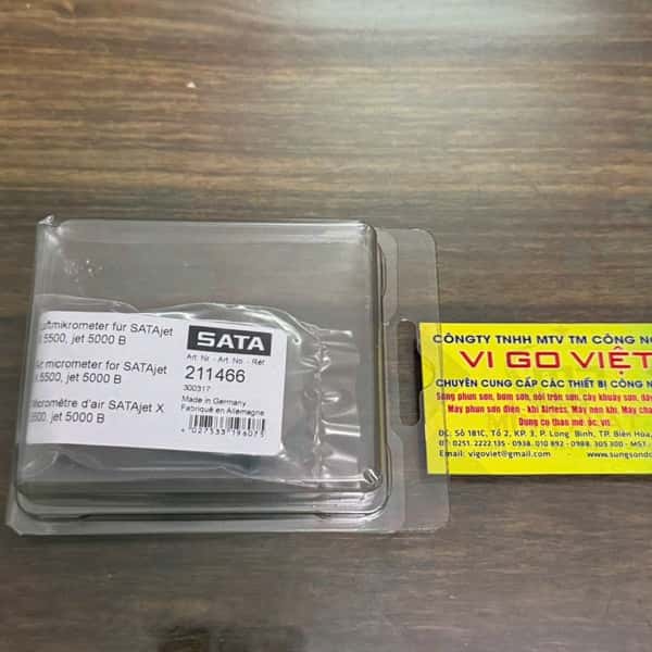 núm chỉnh hơi súng phun sơn sata Jet X5500