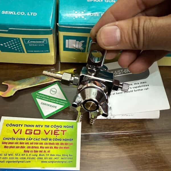 Súng phun sơn tự động ST-6 kim béc 1.3mm