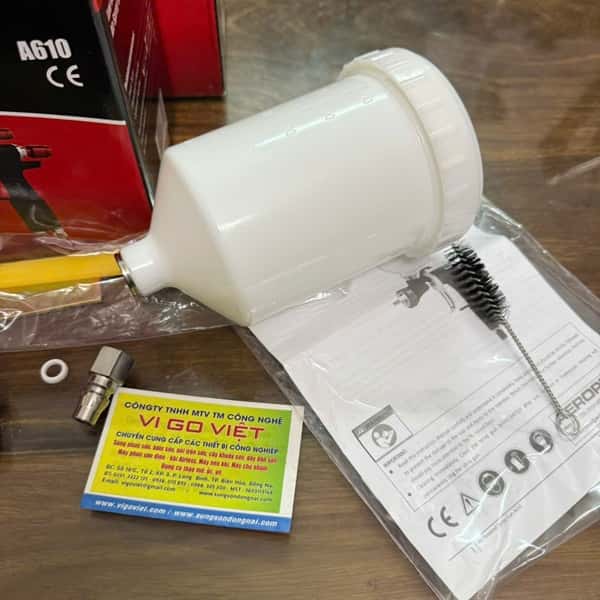 Cốc đựng sơn Súng phun sơn A610