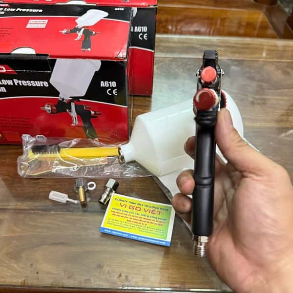 Nắp chụp Súng phun sơn A610 Aeropro 1.5mm