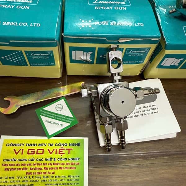 Chi tiết súng phun sơn tự động st-6