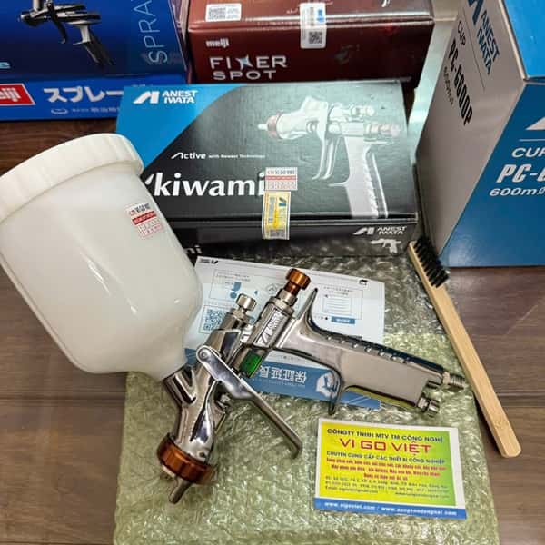 Súng phun sơn KIWAMI4-13BA4 Anest Iwata Nhật Bản 1.3mm