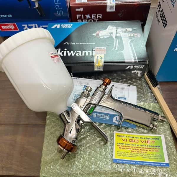 Súng phun sơn Anest Iwata Kiwami4-13BA4 1.3mm Nhật Bản