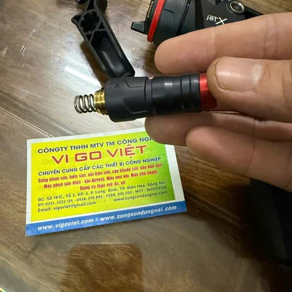 Chỉnh hơi chỉnh sơn súng phun sơn SATA JETX
