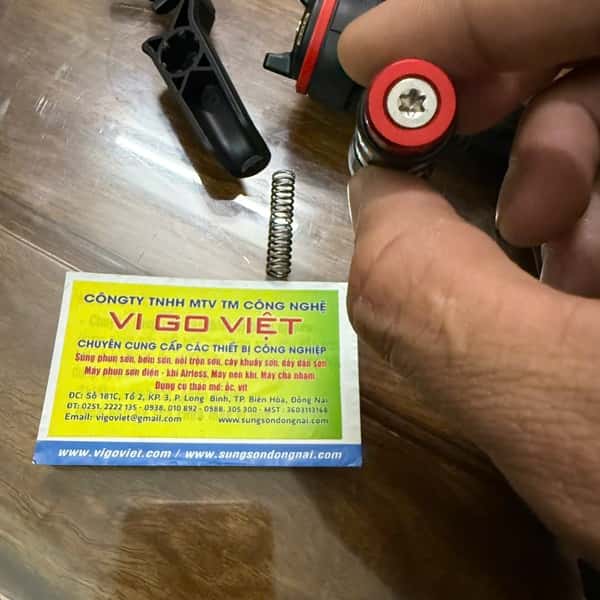 Chỉnh hơi chỉnh sơn súng phun sơn SATA JETX