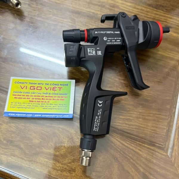 Súng phun sơn SATA JETX Kèm đồng hồ chỉnh áp ADAMX