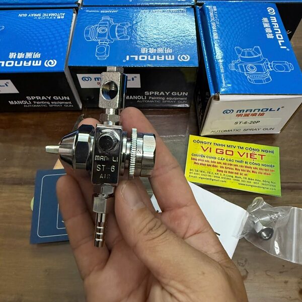Súng phun sơn tự động ST-6 2.0mm manoli