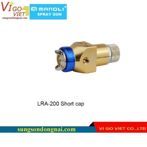 Súng Phun Sơn Robot Manoli LRA-200 Short cap