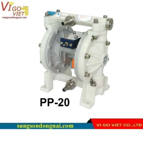 Máy bơm màng đôi chạy bằng khí nén PP-20