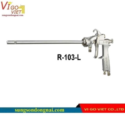 Súng phun sơn phẳng và mở rộng thành trong R-103-L