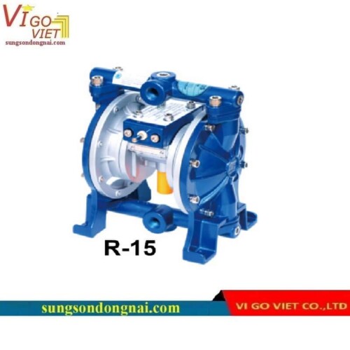 Máy bơm màng đôi chạy bằng khí nén R-15