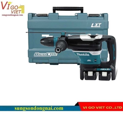 18Vx2 Máy khoan động lưc dùng Pin Makita DHR400ZKUN (Chưa Pin & Sạc)