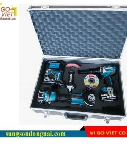 Bộ combo máy khoan và máy mài Makita (DDF484＋DGA404) DLX2426TX1