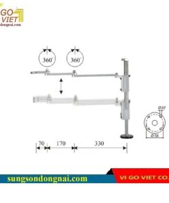 Bộ giá đỡ khí nén Onpin RB05