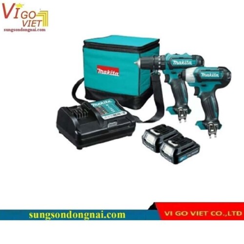 Bộ máy bắt vít dùng pin Makita CLX228S