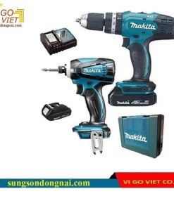 Bộ máy khoan bắt vít dùng PIN Makita DLX2022