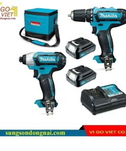 Bộ máy khoan vặn vít dùng pin Makita CLX224S