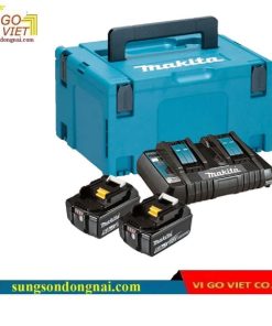 Bộ sạc và 2 pin Makpac Makita 197629-2 (MKP3PT182)