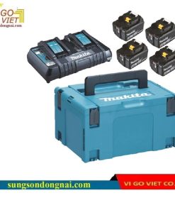 Bộ sạc và 4 pin Makpac Makita 197626-8 (MKP3PT184)