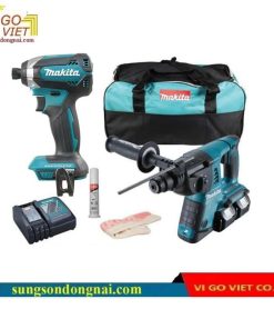 Bộ sản phẩm Makita DLX2242PM1 (DHR263+DTD149) (18V)