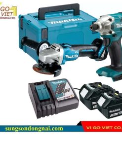 Combo Makita - Máy Vặn Vít + Máy Mài Góc Dùng Pin 18V DLX2395J