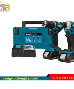 Combo máy khoan và vặn vít Makita (DTD157+DDF487) DLX2423AJ