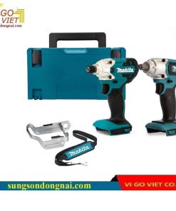 Combo máy vặn vít và máy bu lông Makita (DTD156+DTW190+197941-0) DLX2461Z (Chưa Pin & Sạc)