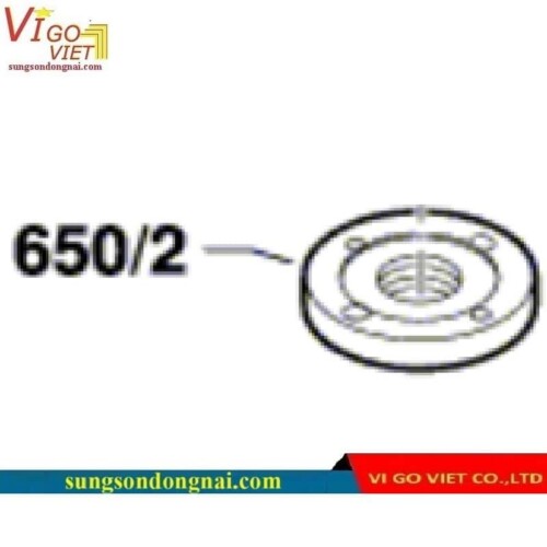 Đai ốc tròn 2 lỗ 1 619 P09 976