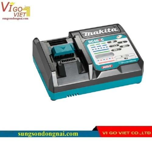 Đế sạc pin 40V Max Makita DC40RC (191M90-3)