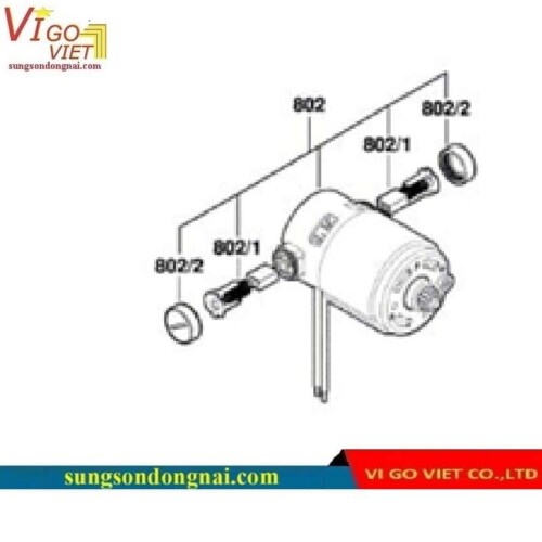 Động cơ 1 chiều 160702266N