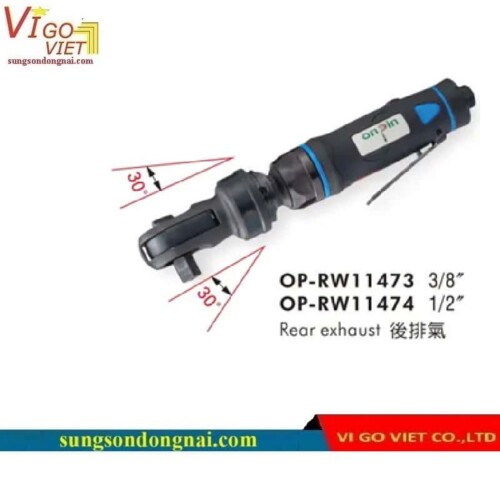 Dụng cụ vặn ốc khí nén đầu ngang Onpin OP-RW11473、OP-RW11474